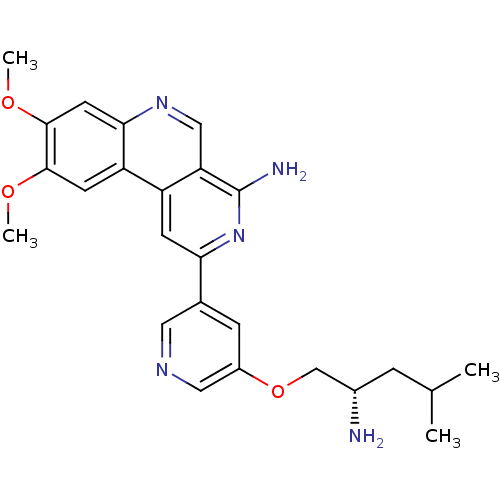 Chemical structure of BindingDB Monomer ID 50316347