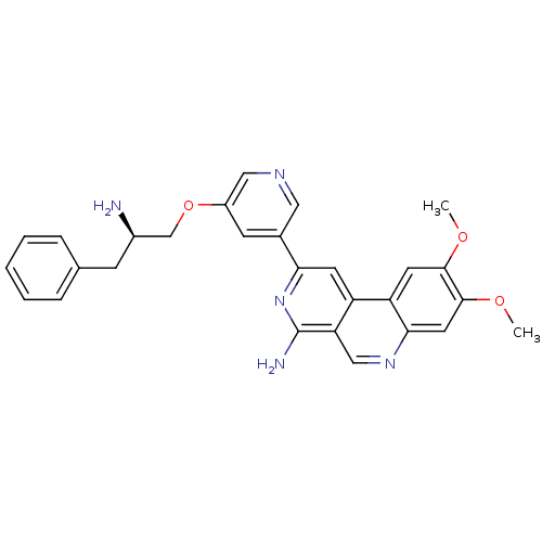 Chemical structure of BindingDB Monomer ID 50316350