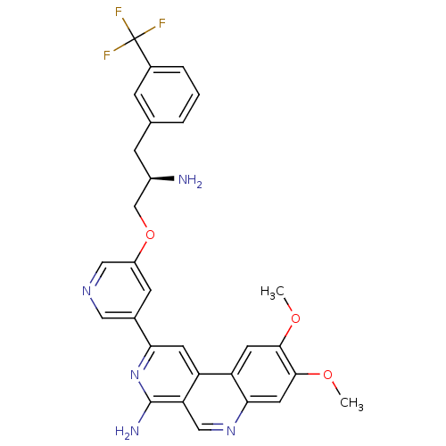 Chemical structure of BindingDB Monomer ID 50316354