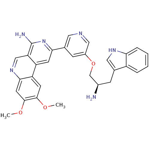 Chemical structure of BindingDB Monomer ID 50316356