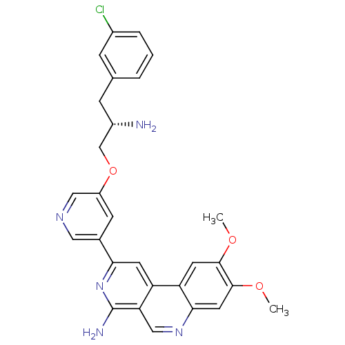 Chemical structure of BindingDB Monomer ID 50316358