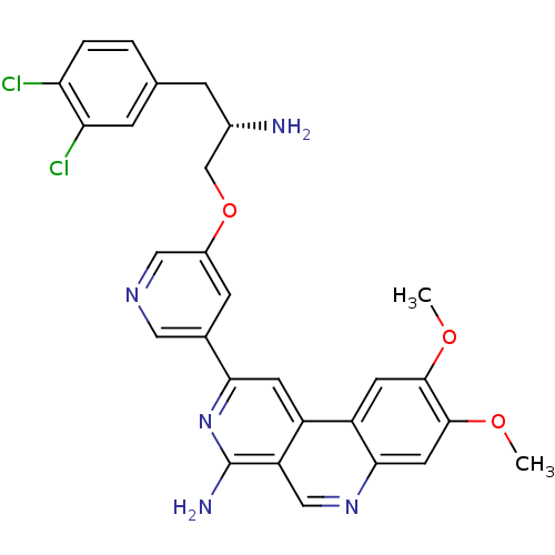 Chemical structure of BindingDB Monomer ID 50316359