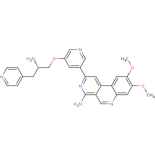 Chemical structure of BindingDB Monomer ID 50316360