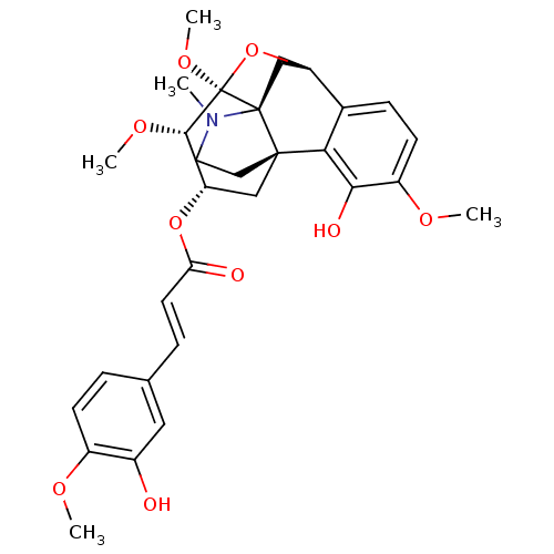 Chemical structure of BindingDB Monomer ID 50316545