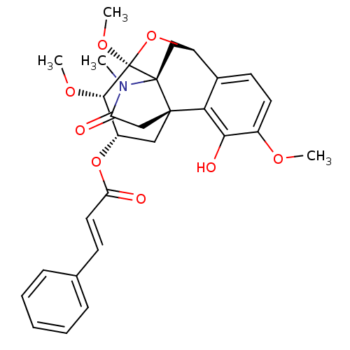 Chemical structure of BindingDB Monomer ID 50316547