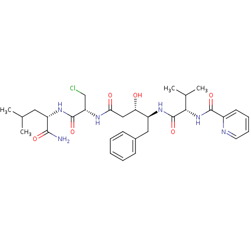 Chemical structure of BindingDB Monomer ID 50316596