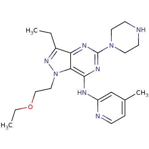 Chemical structure of BindingDB Monomer ID 50316655