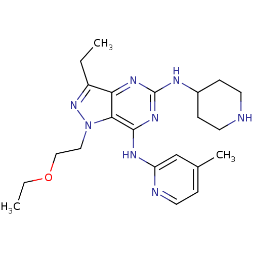 Chemical structure of BindingDB Monomer ID 50316663