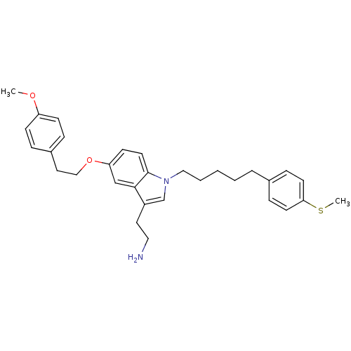 Chemical structure of BindingDB Monomer ID 50316779