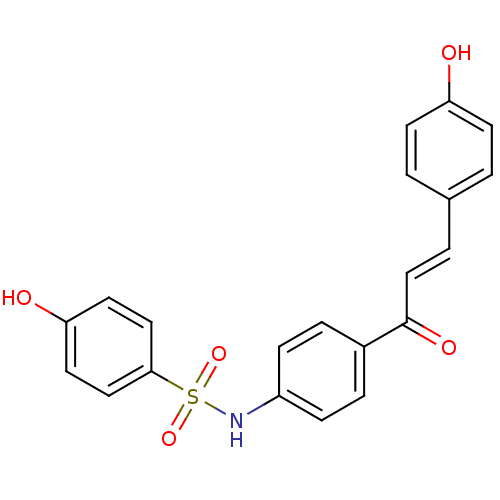 Chemical structure of BindingDB Monomer ID 50316854