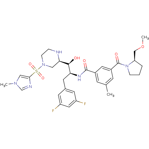 Chemical structure of BindingDB Monomer ID 50317059