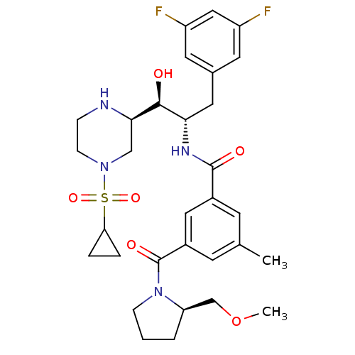 Chemical structure of BindingDB Monomer ID 50317061