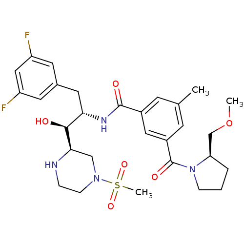 Chemical structure of BindingDB Monomer ID 50317062