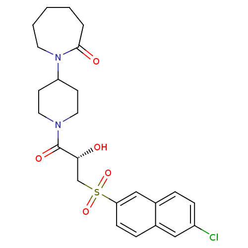 Chemical structure of BindingDB Monomer ID 50317093
