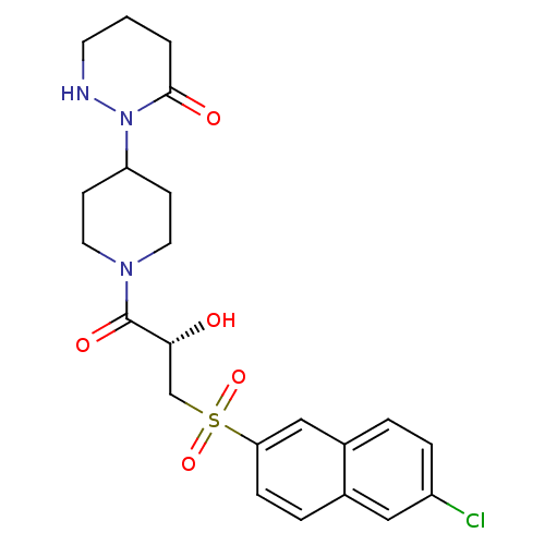 Chemical structure of BindingDB Monomer ID 50317094