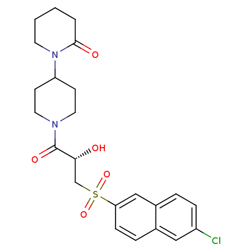 Chemical structure of BindingDB Monomer ID 50317095