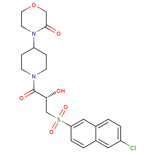 Chemical structure of BindingDB Monomer ID 50317096