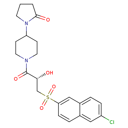 Chemical structure of BindingDB Monomer ID 50317101