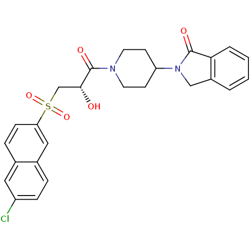 Chemical structure of BindingDB Monomer ID 50317107