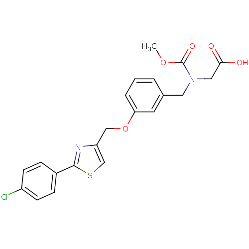 Chemical structure of BindingDB Monomer ID 50317119