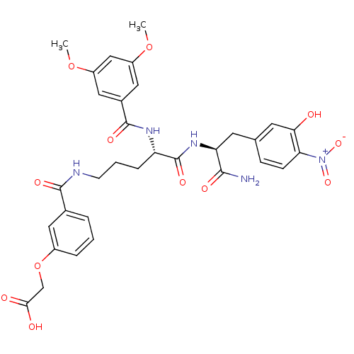 Chemical structure of BindingDB Monomer ID 50317142