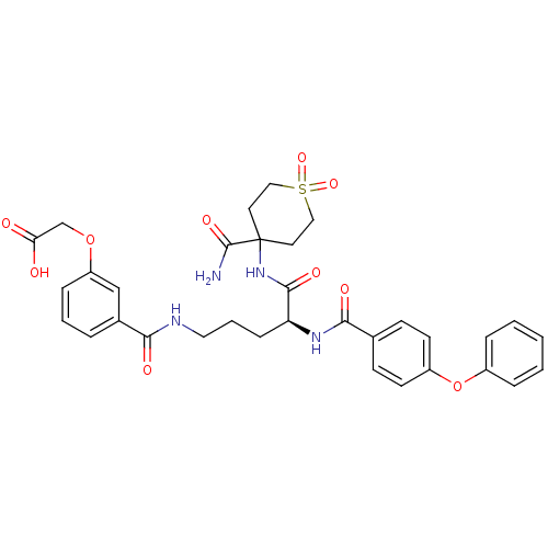Chemical structure of BindingDB Monomer ID 50317144