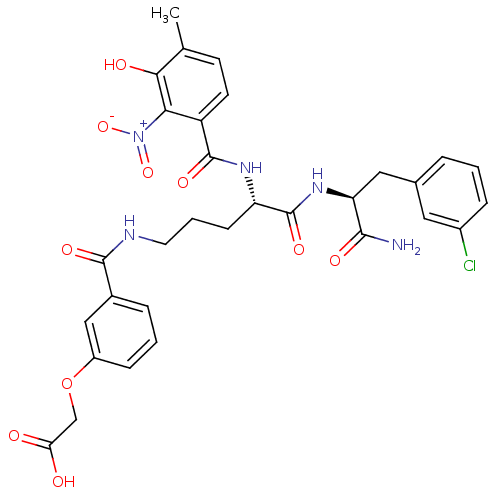 Chemical structure of BindingDB Monomer ID 50317147