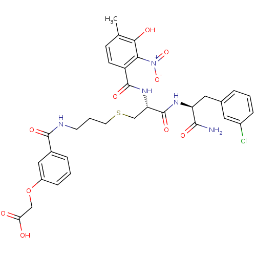 Chemical structure of BindingDB Monomer ID 50317149