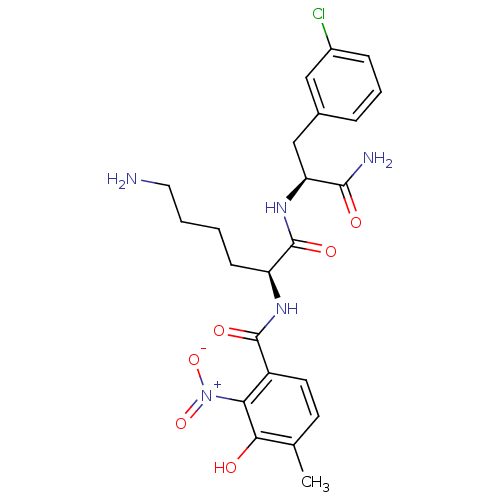 Chemical structure of BindingDB Monomer ID 50317150