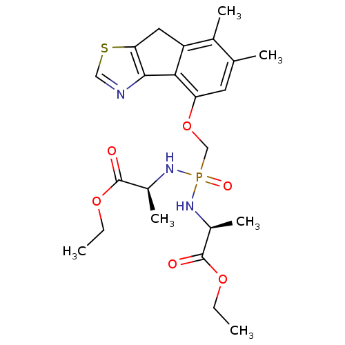 Chemical structure of BindingDB Monomer ID 50317151