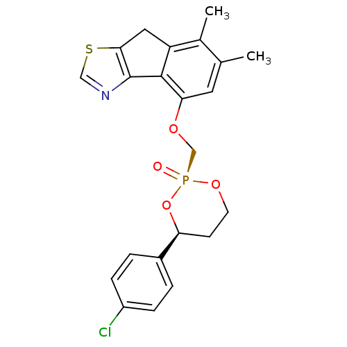 Chemical structure of BindingDB Monomer ID 50317153