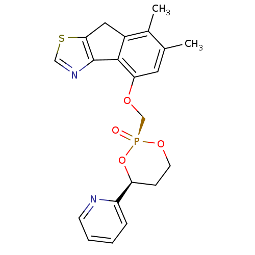 Chemical structure of BindingDB Monomer ID 50317155