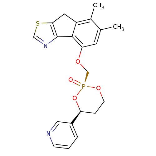 Chemical structure of BindingDB Monomer ID 50317156