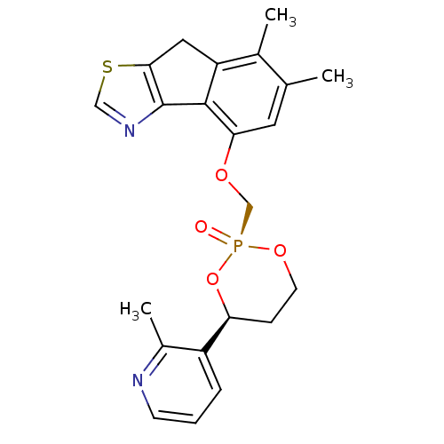 Chemical structure of BindingDB Monomer ID 50317160