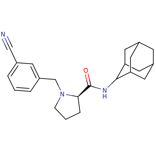 Chemical structure of BindingDB Monomer ID 50317221