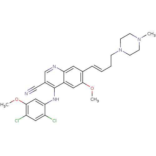 Chemical structure of BindingDB Monomer ID 50317233