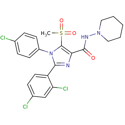 Chemical structure of BindingDB Monomer ID 50317248