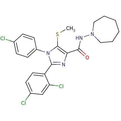 Chemical structure of BindingDB Monomer ID 50317254