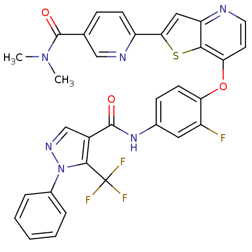 Chemical structure of BindingDB Monomer ID 50317338