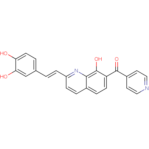 Chemical structure of BindingDB Monomer ID 50317345