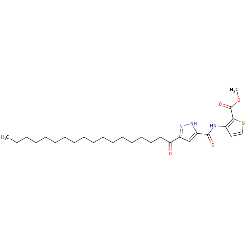 Chemical structure of BindingDB Monomer ID 50317354