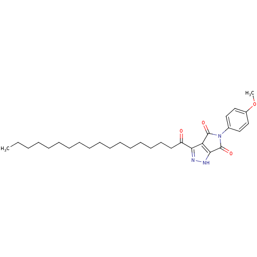 Chemical structure of BindingDB Monomer ID 50317370