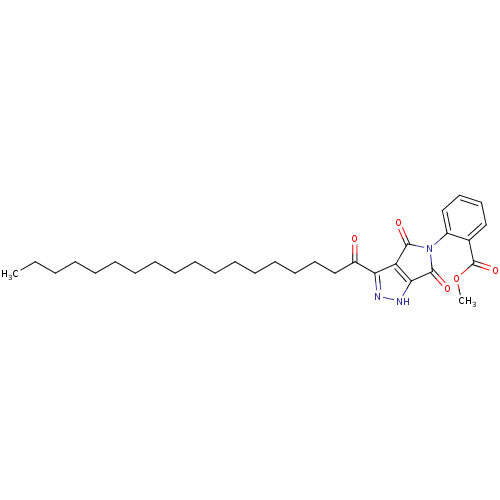 Chemical structure of BindingDB Monomer ID 50317374