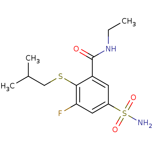Chemical structure of BindingDB Monomer ID 50317417