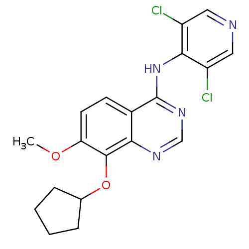 Chemical structure of BindingDB Monomer ID 50317600