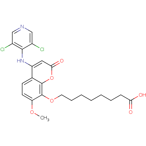 Chemical structure of BindingDB Monomer ID 50317609