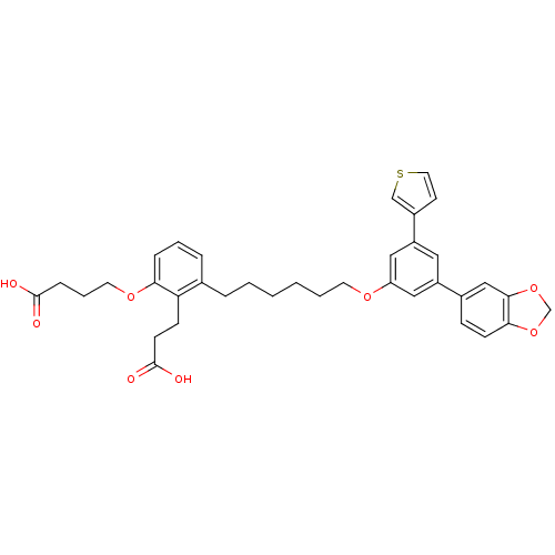 Chemical structure of BindingDB Monomer ID 50317626