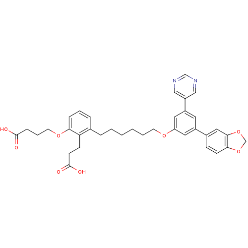Chemical structure of BindingDB Monomer ID 50317635