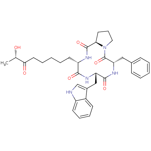 Chemical structure of BindingDB Monomer ID 50317647