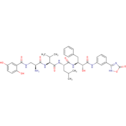 Chemical structure of BindingDB Monomer ID 50317670